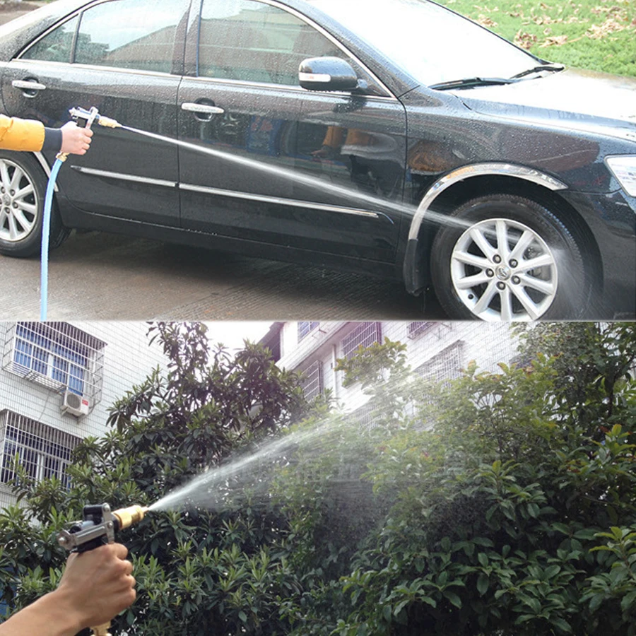 Cabezal de pistola de agua para lavado de coches de alta presión, interfaz de pezón de cobre, herramienta de limpieza de jardinería y jardín