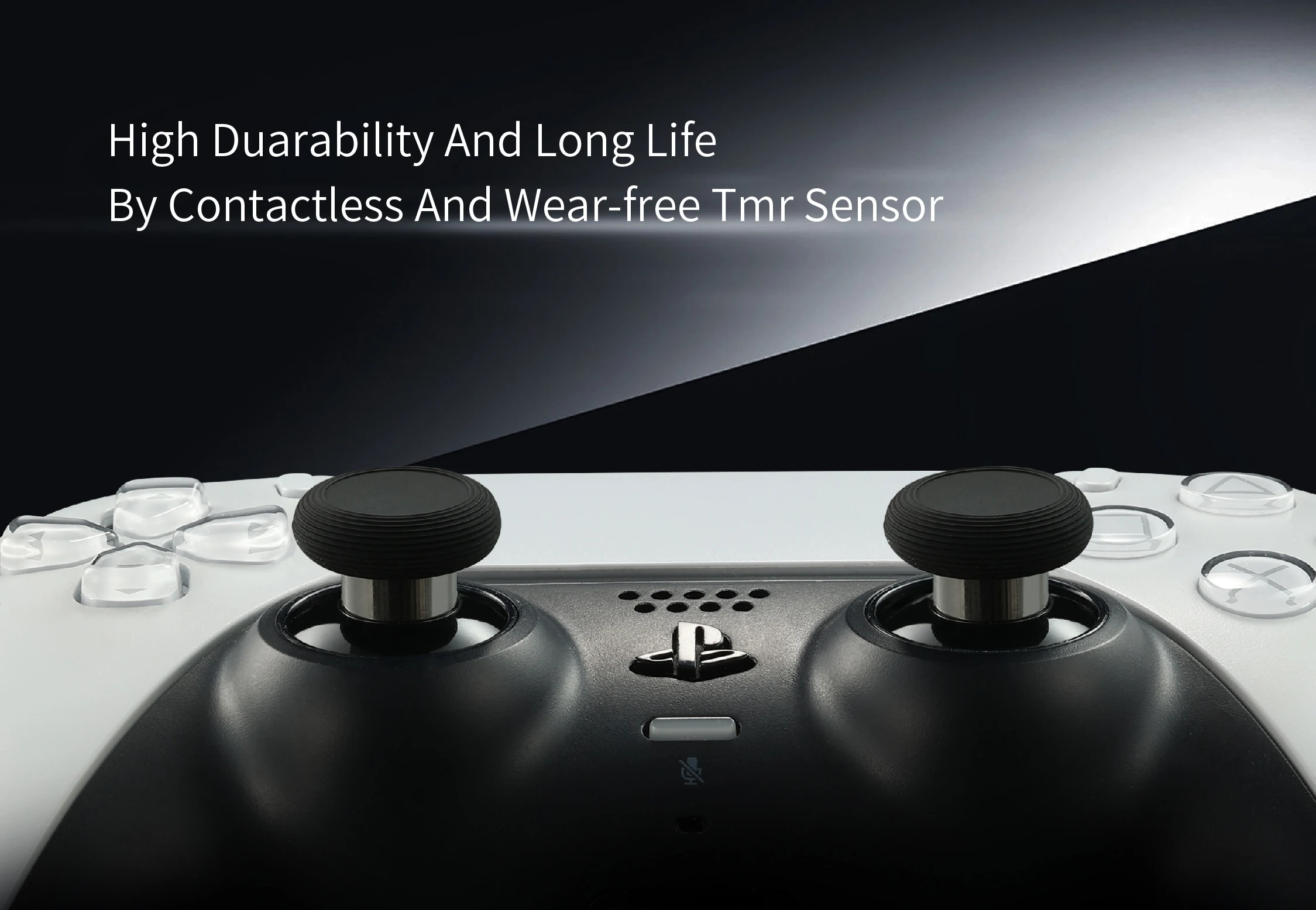 Joystick GuliKit NS51 TMR con Cubierta de Joystick para PS4, PS5/PS5 Edge, Switch Pro, Xbox Series, Accesorios de Reparación para Controles de Videojuegos