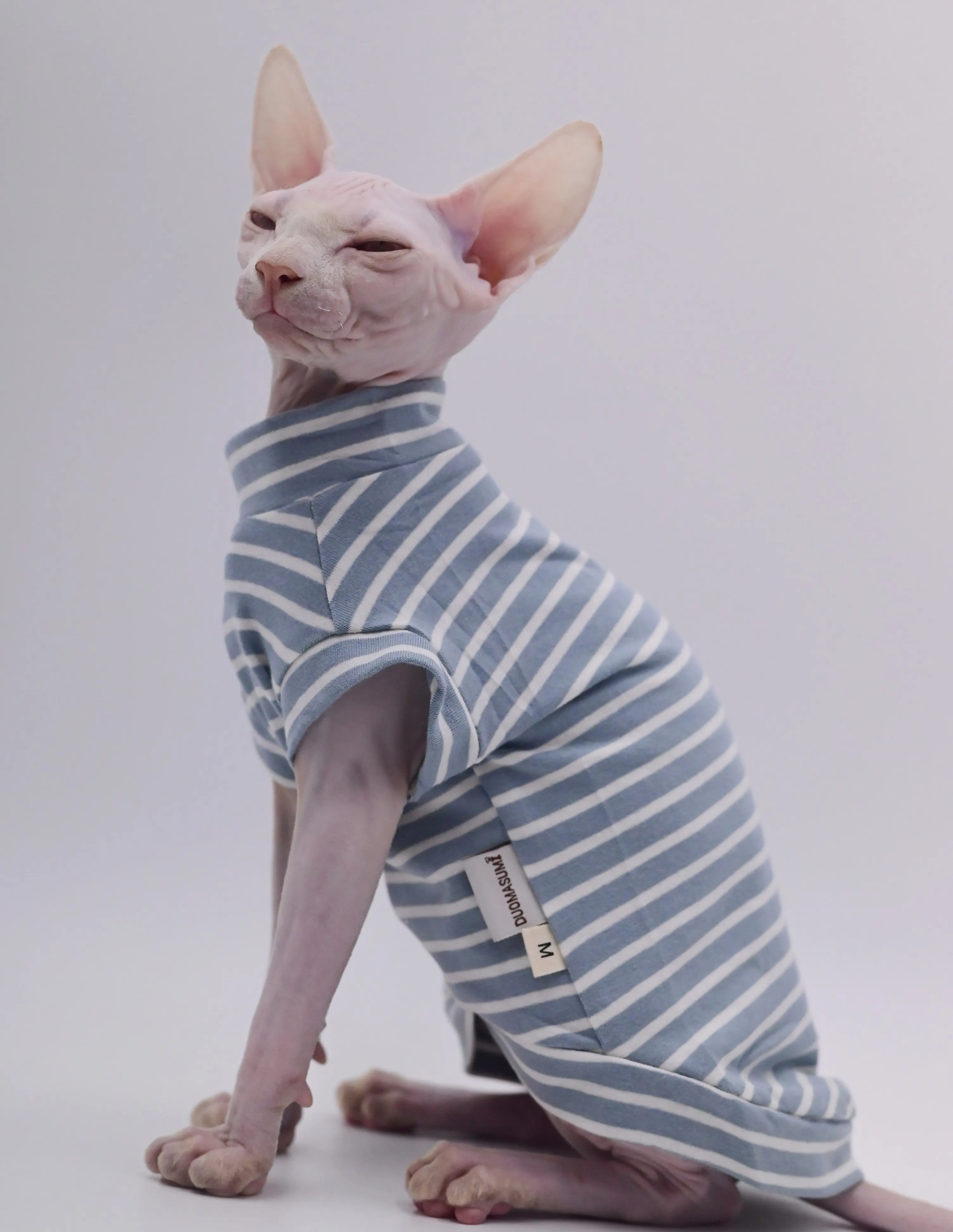 Sphynx-ropa para gatos, chaleco de algodón sin pelo para gatos, 100% de algodón suave para verano, chaleco fino sin mangas, ropa para gatos para Devon, Cornish