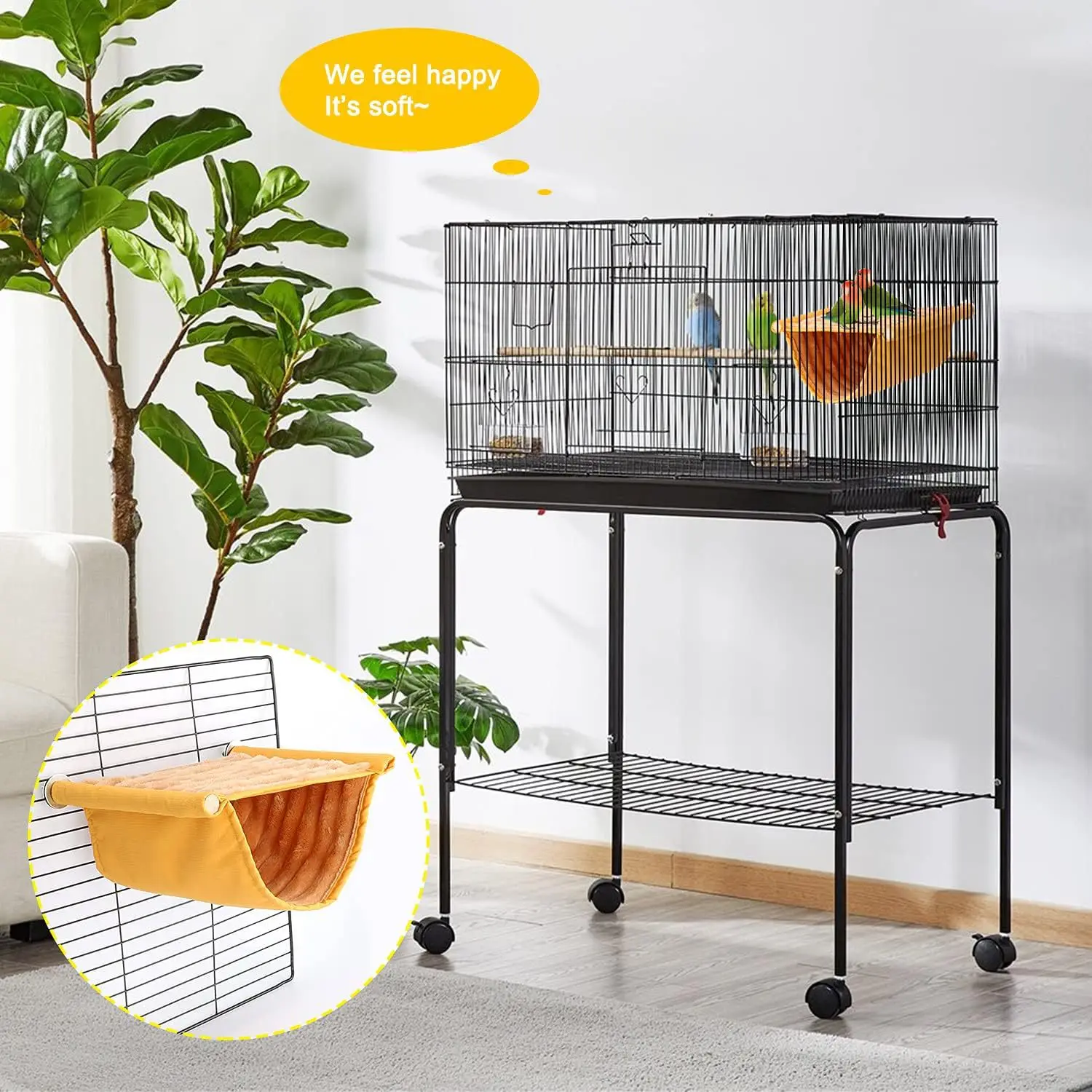 Cama para loro casa cama nido de pájaros para pájaros loro casa loro porche NCNW01
