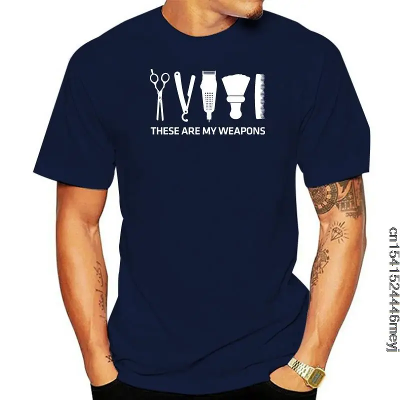 Camiseta de moda para mujer, estilo veraniego, armas de barberos, estas son mis estándares, 2022