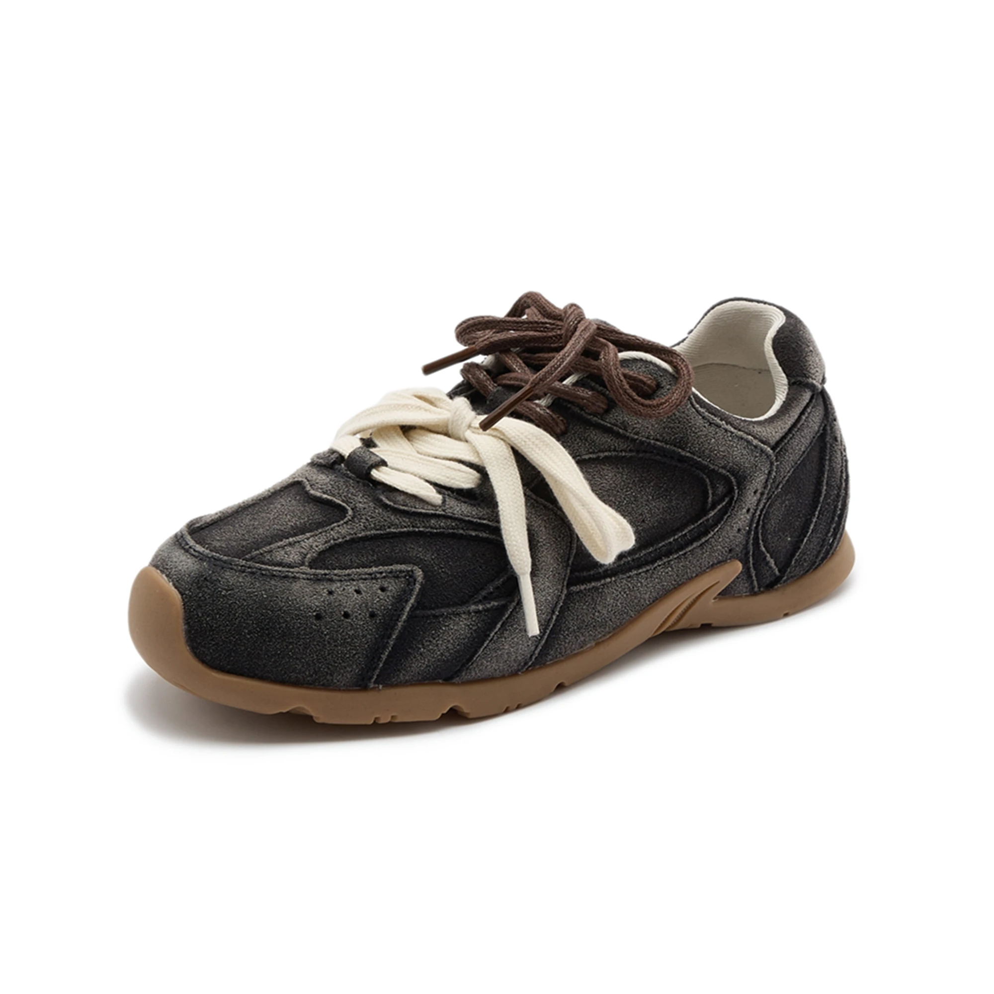 AIYUQI Zapatillas Deportivas para Mujer 2026, Nuevas Zapatillas de Entrenamiento Alemanas Antideslizantes para Mujer, Planas, Talla Grande, de Cuero Genuino, para Correr