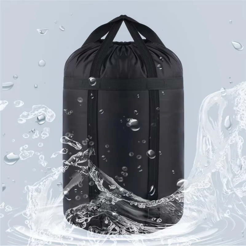 Saco de Almacenamiento Impermeable para Saco de Dormir, Saco de Transporte Ligero y Portátil para Camping, Senderismo, Viajes y Deportes al Aire Libre