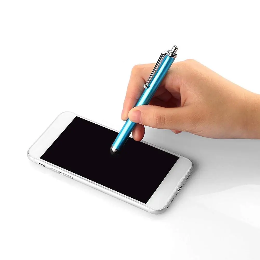 1/3 Uds lápiz óptico para pantalla táctil, lápiz óptico de Metal capacitivo de pantalla táctil Universal para teléfono inteligente tableta todos los teléfonos móviles