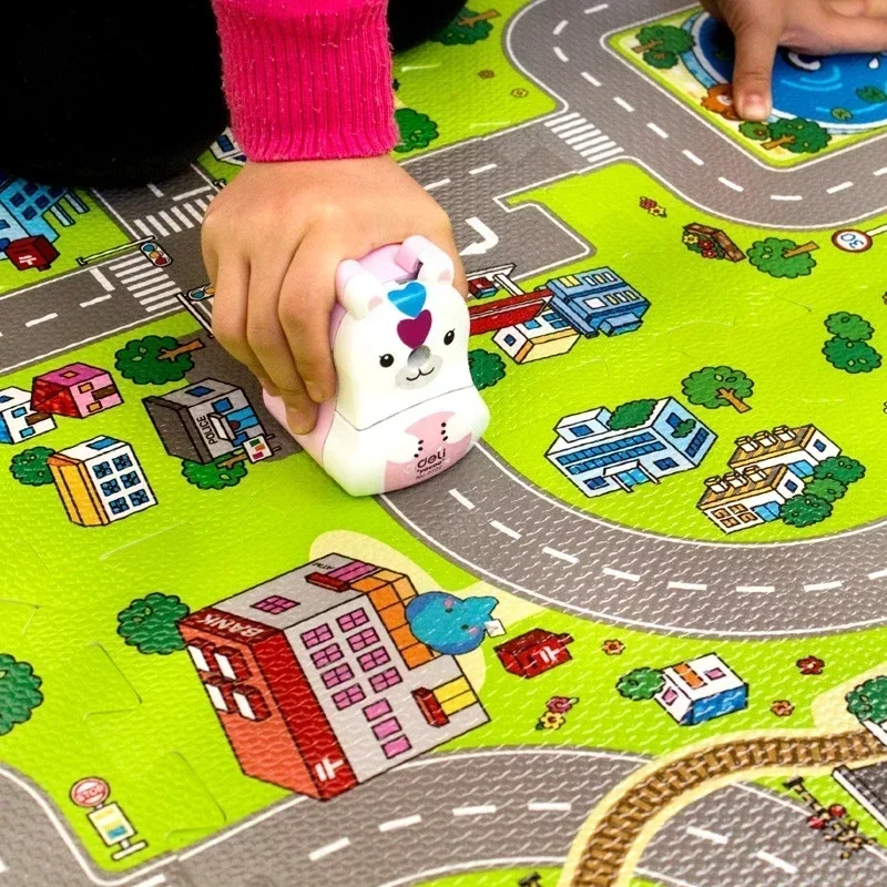 9 unids/lote, alfombra de juego para bebés, alfombra para niños, juguetes de suelo suave, suelo suave para tráfico de carretera, decoración del hogar, rompecabezas de espuma EVA para niños, alfombra para niños