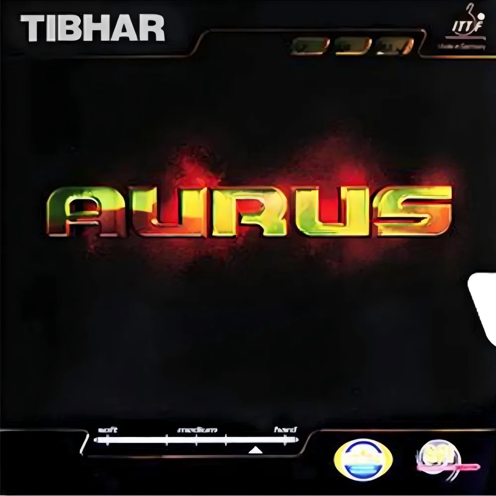TIBHAR AURUS-sonido suave para tenis de mesa, goma original, esponja de Ping Pong