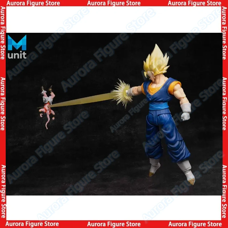 【Preventa】Figura de Acción Vegetto 01A/01B 1/12 de Dragon Ball Z SHF Super Saiyan SSJ Vegetto 3.0, Modelo de Anime en PVC, Regalo