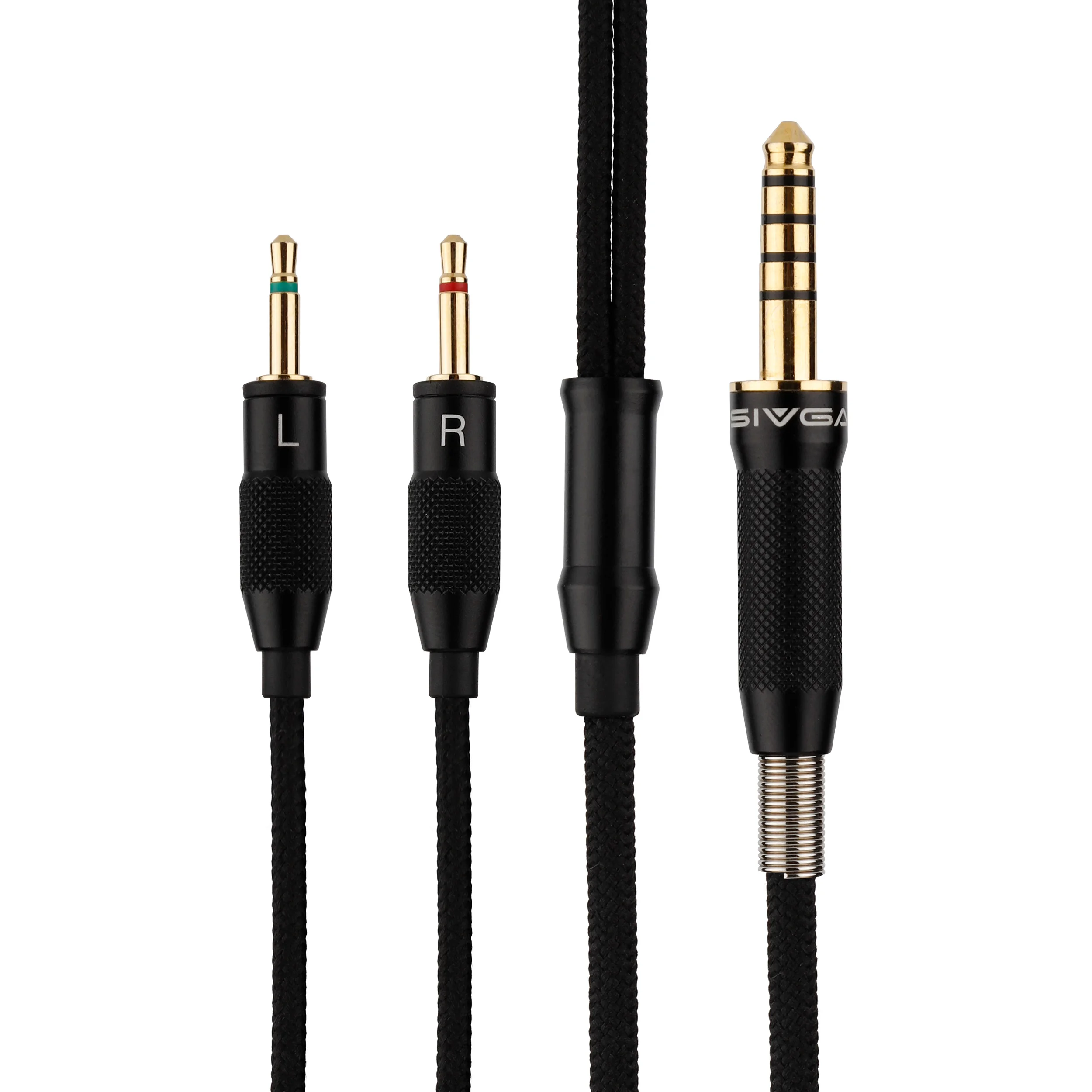 SIVGA Cable de audio de repuesto dual de 2,5 mm a 4,4 mm para Phoenix, SV021 y Oriole