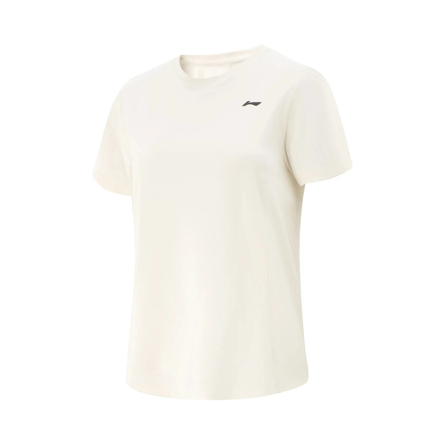 Li-Ning Camiseta de entrenamiento para mujer AT DRY FREEZE Corte regular 53%Viscosa 27%Poliamida 13%Modal 7%Elastano LiNing Tee Tops ATSV410