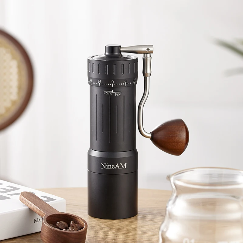Molinillo de café Manual NineAM M1/Pro 2024, recién actualizado, rebaba cónica de acero inoxidable de 48MM, adecuado para herramientas de cocina Espresso