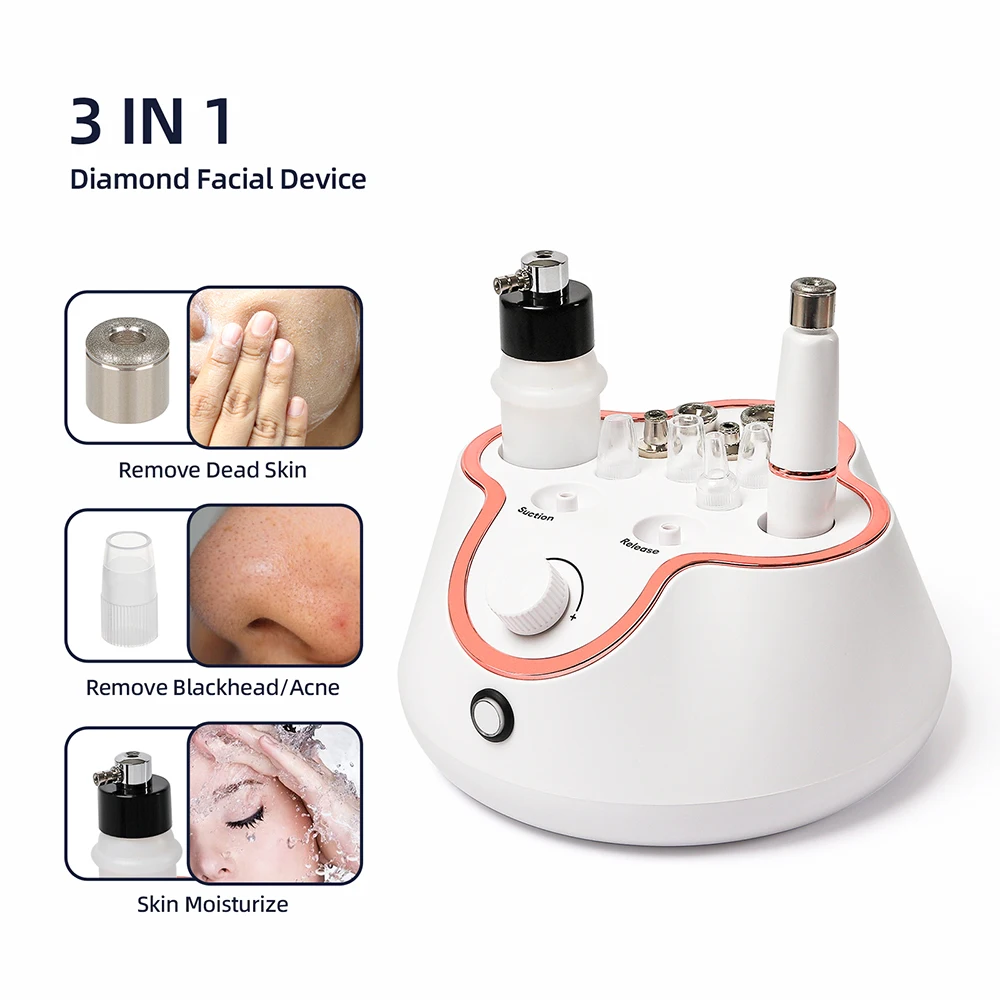 Máquina profesional de microdermoabrasión de diamante, uso doméstico, pelado Facial, máquina de belleza, exfoliación, limpieza profunda de la cara, cuidado de la piel