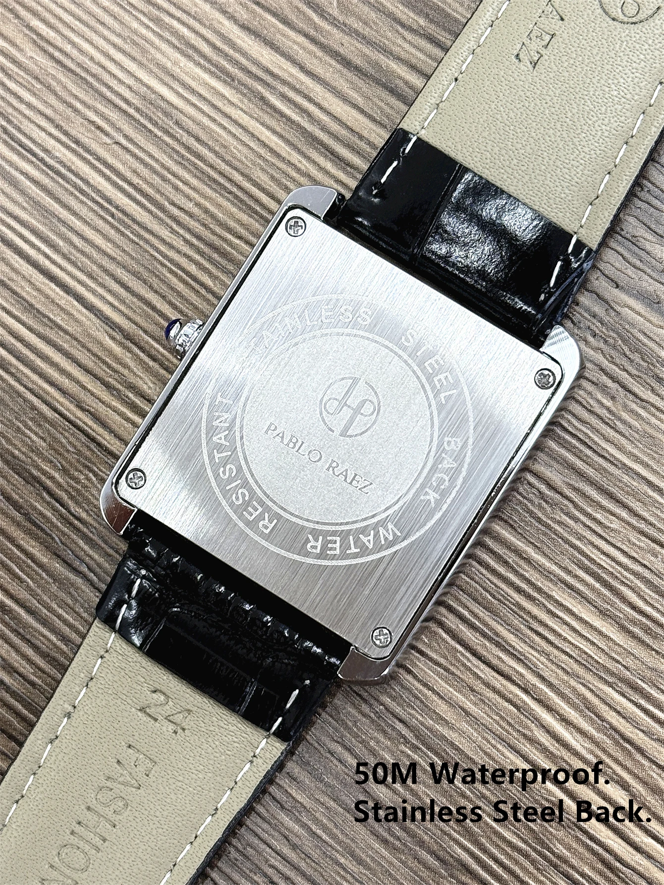 Reloj de hombre de negocios Retro clásico calendario de cuero de lujo impermeable reloj de cuarzo de moda masculina relojes con caja y batería de repuesto