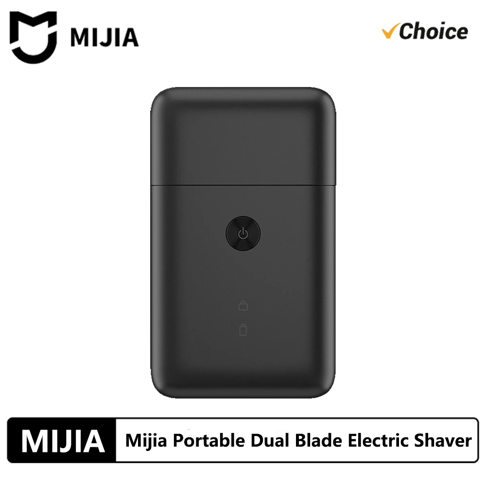 Nueva Afeitadora Eléctrica MIJIA con Doble Cuchilla, Motor de Alta Velocidad, Succión Magnética, Resistente al Agua IPX7, Maquinilla de Afeitar Portátil