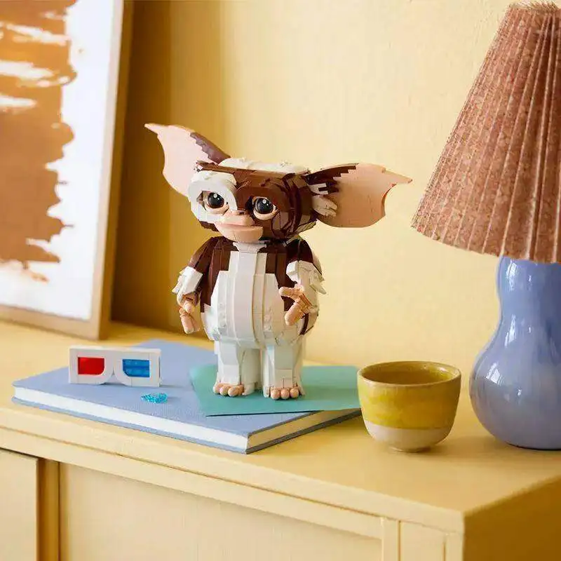 Mogwai Gremlins Movies 1125 Piezas, Bloques de Construcción Grandes, Modelos de Exhibición, Edición de Coleccionista, Regalos de Cumpleaños y Navidad