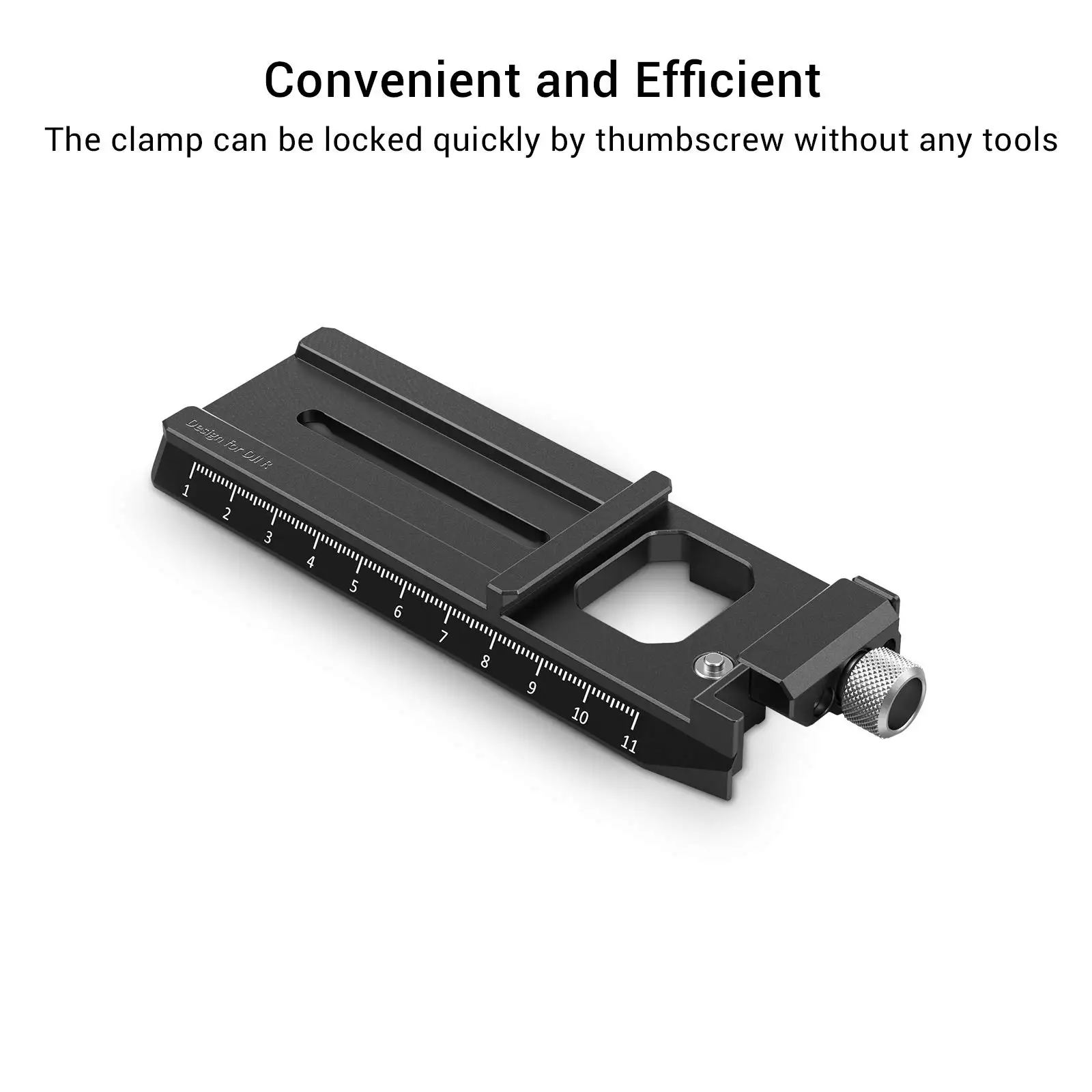Placa de liberación rápida SmallRig con Arca-Swiss para DJI RS3 /RS3 Pro/ RS2/RSC2/Ronin-S/RS4 Pro Switch entre trípodes y cardán 3061
