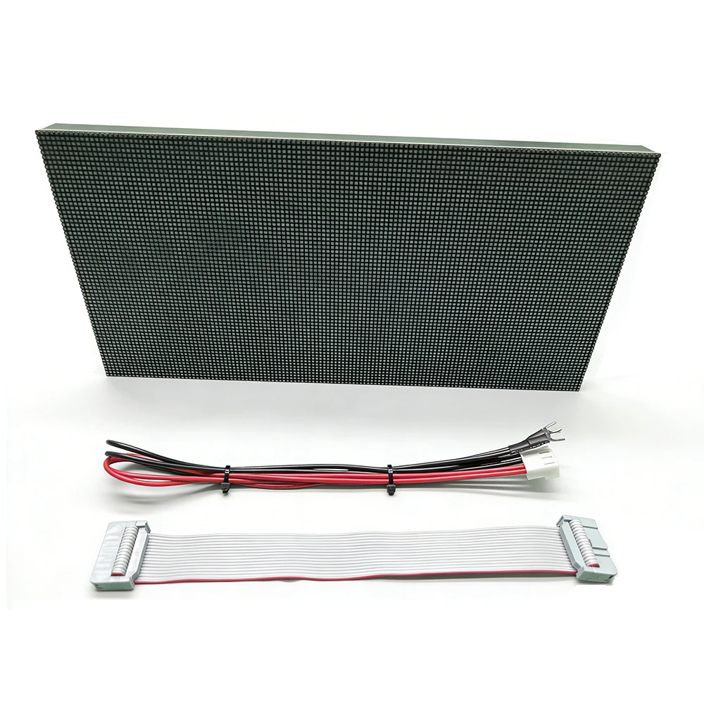Panel de Pantalla LED RGB SMD P2 para Interiores, 256x128mm, Pantalla LED Digital para Interiores, Módulo LED