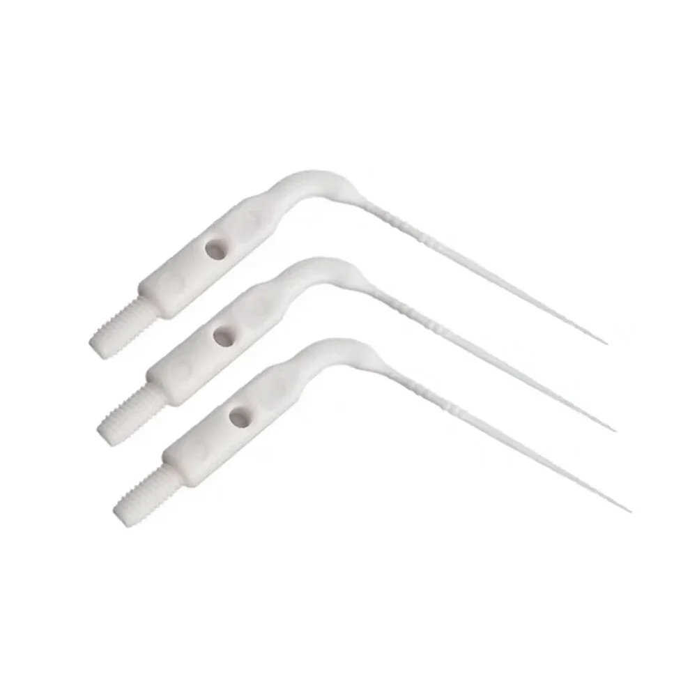 5 uds puntas de irrigación Dental Endo-puntas de irrigador de plástico para pieza de mano escalador de aire, herramientas y materiales de odontología