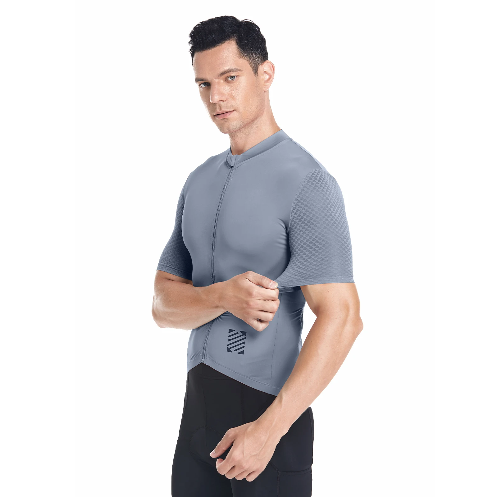 ARSUXEO-Camiseta de Ciclismo para hombre, ropa de manga corta para equipo profesional, transpirable, de secado rápido, para montar en bicicleta de montaña y carretera, verano