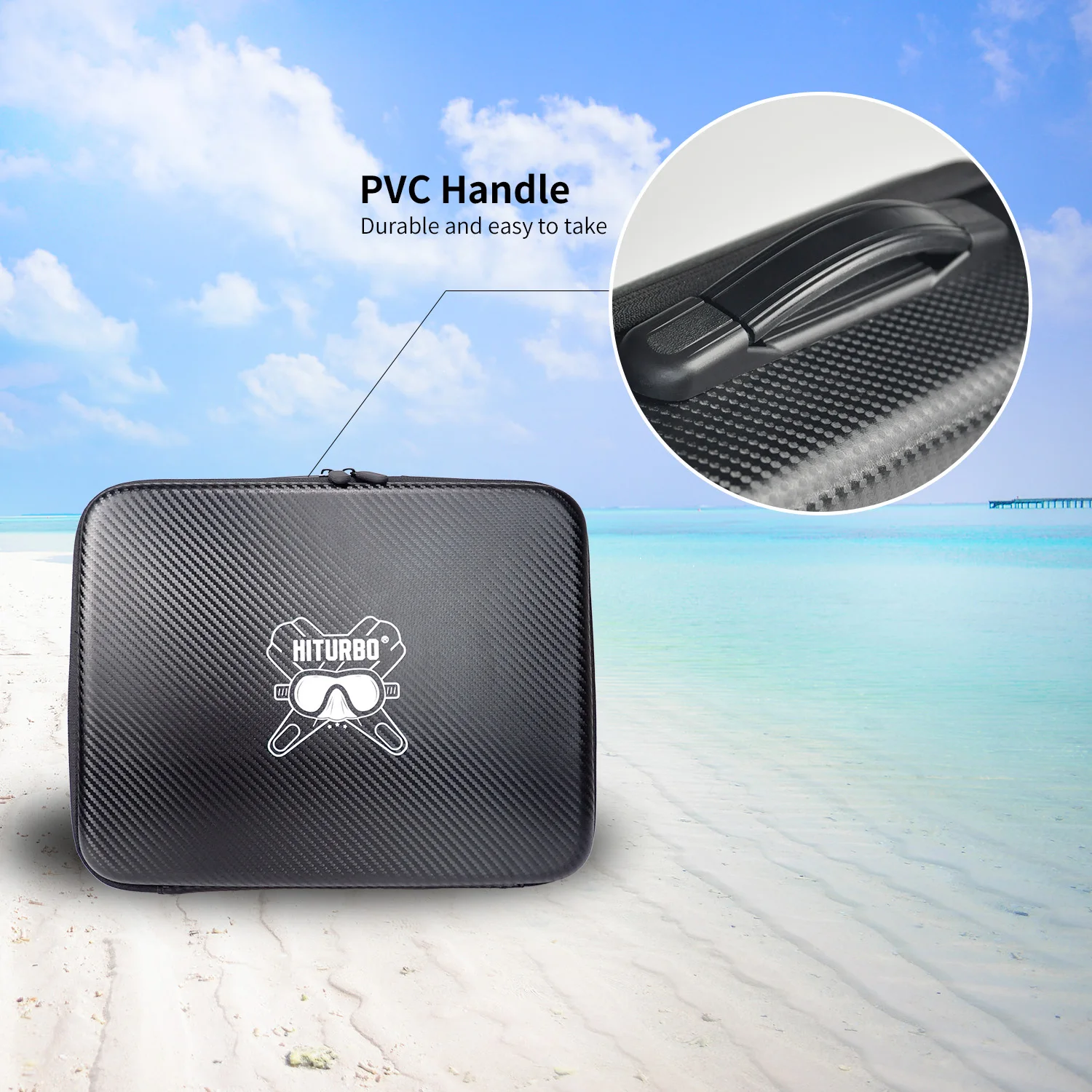 Estuche de transporte para regulador de buceo, bolsa BCD para equipo de buceo, accesorios de instrumentos, funda protectora de PVC con cremallera de doble cabeza, 1 ud.