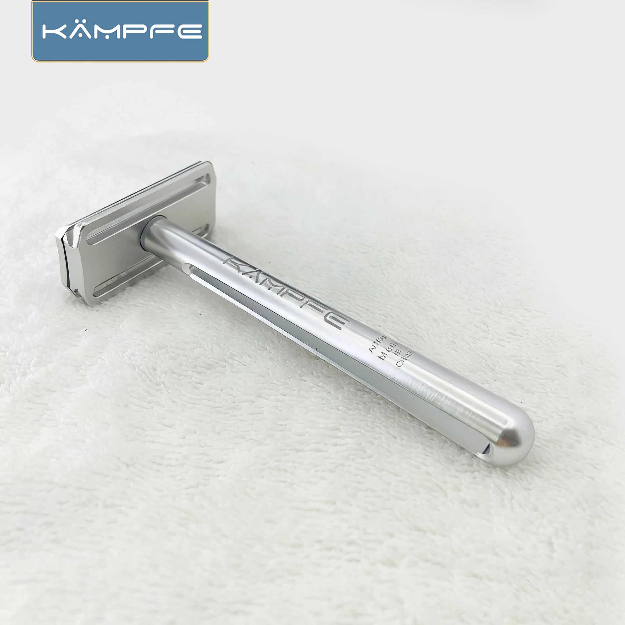 KAMPFE - Maquinilla de Afeitar de Doble Filo, Fabricada con Aluminio CNC, Ligera y Segura, para Viajes, Regalo para Hombres
