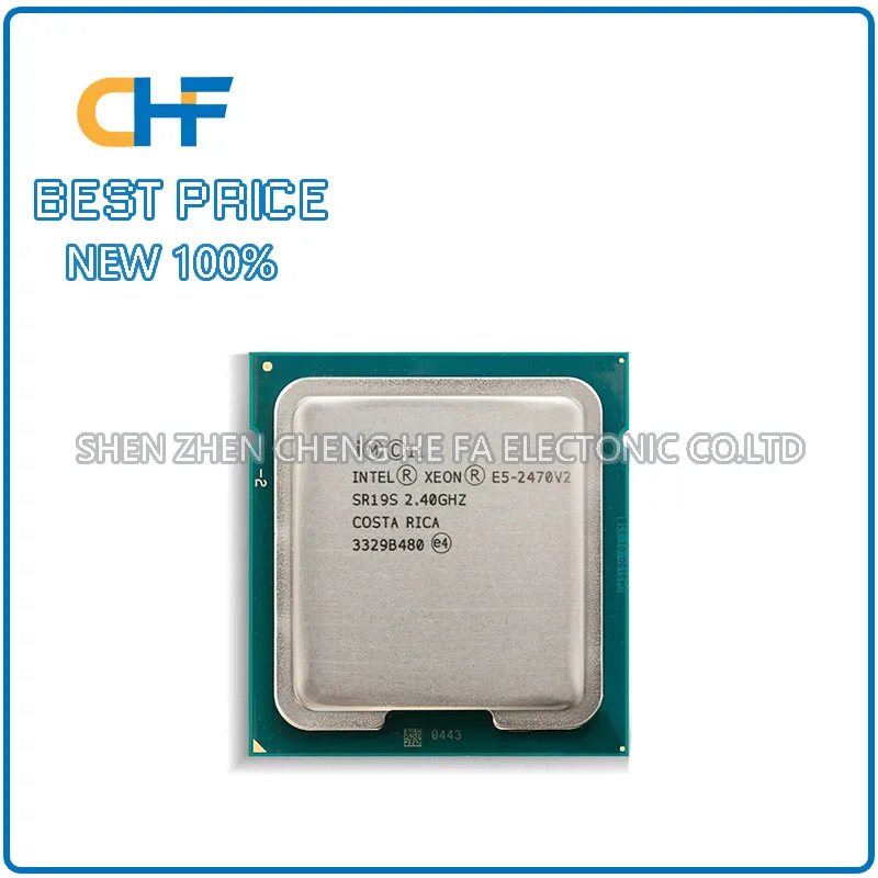 Procesador CPU E5 2470v2 SR19S de 10 núcleos y 20 hilos, 2.4GHz, 95W, 25MB, interfaz LGA1356, E5-2470v2