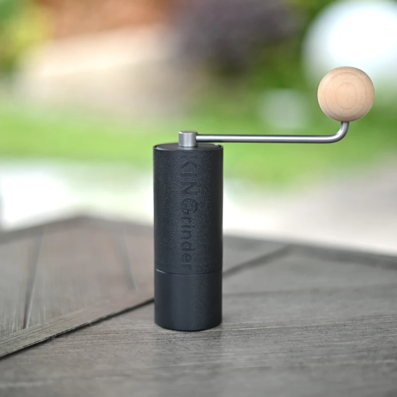KINGrinder P0/P2 molinillo de café Manual ligero para goteo de olla Moka con consistencia de montaje rebaba de acero inoxidable