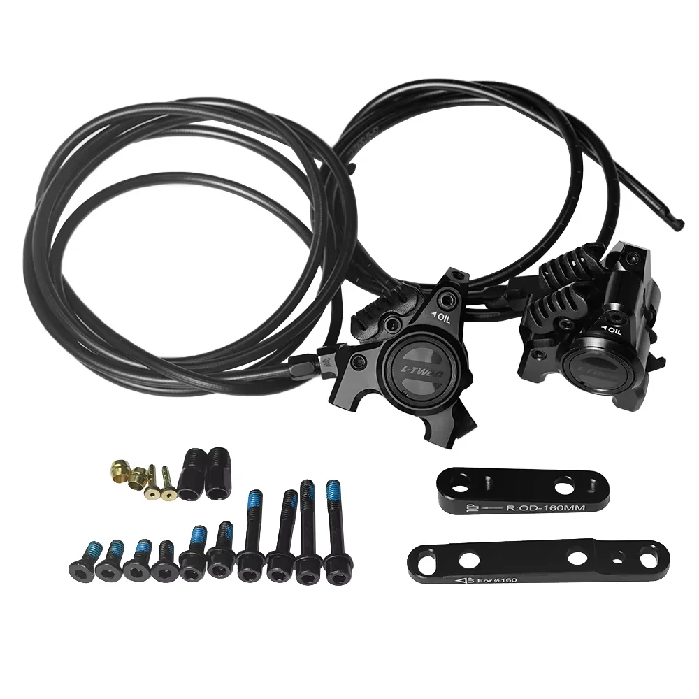 Grupo de Frenos de Disco Hidráulicos para Bicicleta de Carretera LTWOO RX Disc 2x12 Velocidades, Versión de Carbono y Aleación, Compatible con R7170 R8170