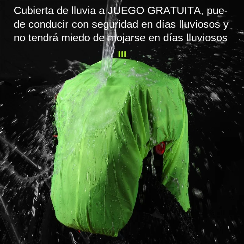 WEST BIKING-bolsa impermeable 3 en 1 para maletero de bicicleta, bolsa para bicicleta de montaña y carretera, portaequipajes de viaje de gran capacidad, alforjas para asiento de sillín