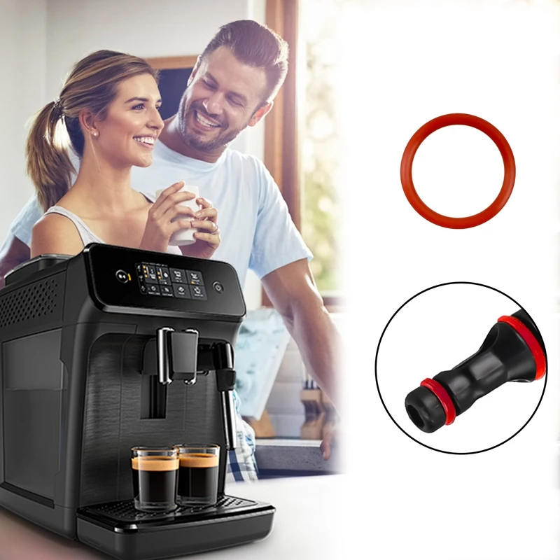 Kit de juntas tóricas de silicona para máquina de café Saeco Gaggia Spidem, grupo de elaboración de cerveza, conector de boquilla, accesorios de cocina, 15 Uds.