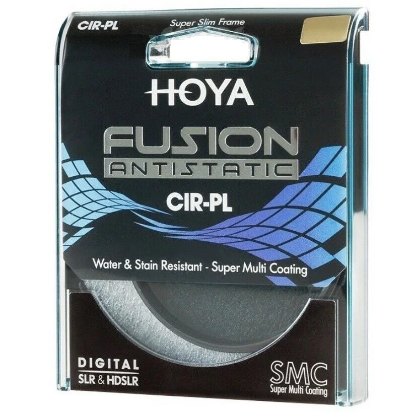 Hoya Filtro CPL/Polariser Fusion Filtro delgado antiestático 49_52_55_58_62_67_72_77_82 mm Polarizador/polarizador CIR-PL para lente de cámara