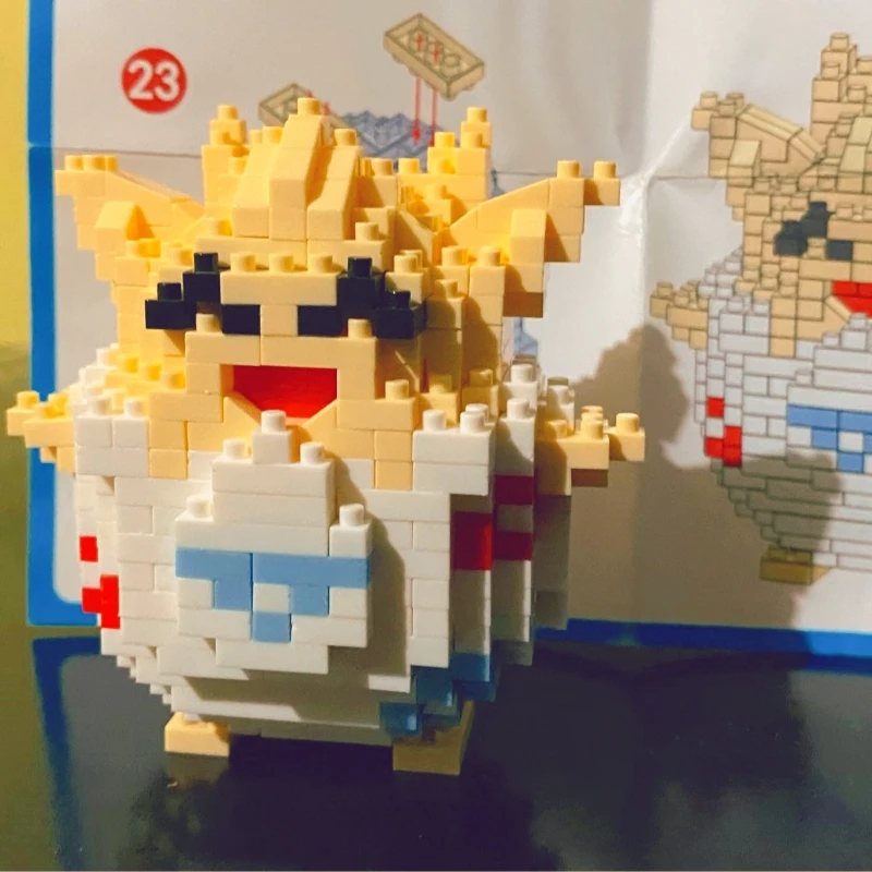 Bloques pequeños de Pokémon Nanoblock Charizard Kyogre Groudon Rayquaza, modelo educativo, juguetes gráficos para niños, juguetes de regalo de cumpleaños