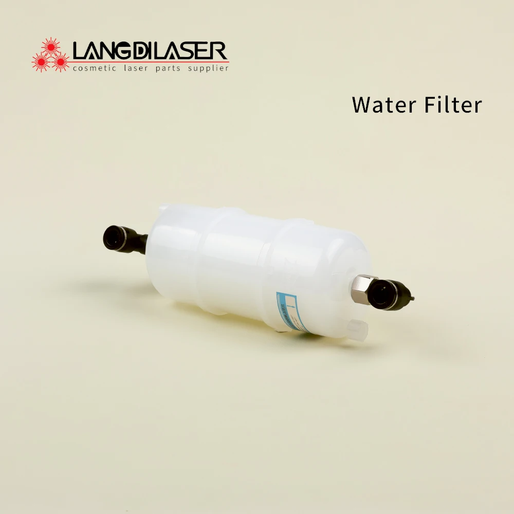 Filtro de agua en cápsula desechable para láser de diodo, láser IPL y láser médico / con algodón PP en su interior / finura del filtro: 10 μm.