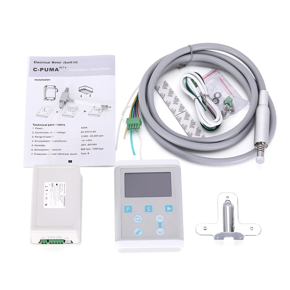 COXO-Motor eléctrico Dental c-puma INT +, micromotor sin escobillas con fibra óptica para unidad Dental, silla, pulido mínimamente invasivo