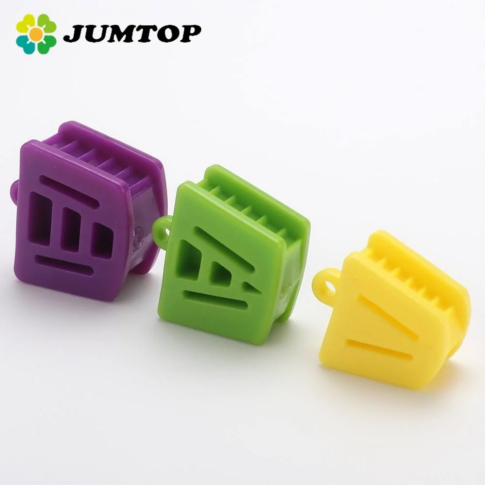 JUMTOP-abridor de boca Dental, almohadilla oclusal, accesorio para dientes, Retractor de goma para morder, suministros de ortodoncia, herramientas de odontología