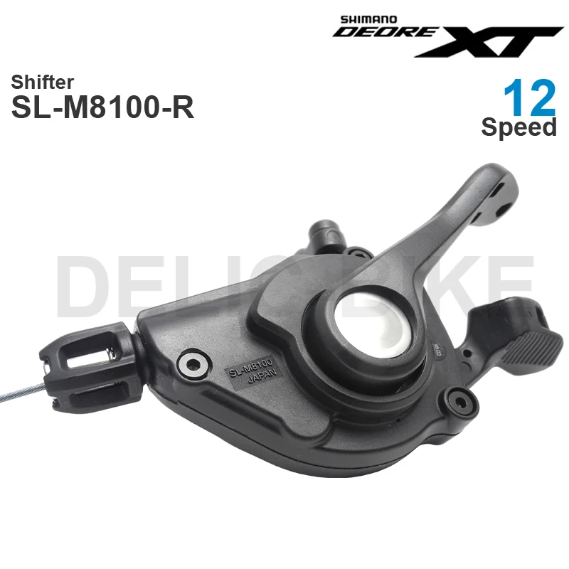 SHIMANO-palanca de cambios DEORE XT SL-M8100-R, 12 velocidades, SL-M8100-IR, piezas originales para bicicleta de montaña