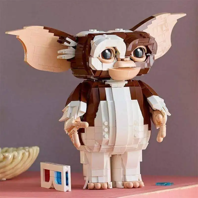 Mogwai Gremlins Movies 1125 Piezas, Bloques de Construcción Grandes, Modelos de Exhibición, Edición de Coleccionista, Regalos de Cumpleaños y Navidad