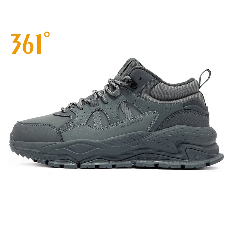 Zapatos informales para hombre de 361 grados, nuevas zapatillas Retro de felpa para otoño e invierno, cálidas, antideslizantes, clásicas, de algodón, de suela gruesa 672446705 A