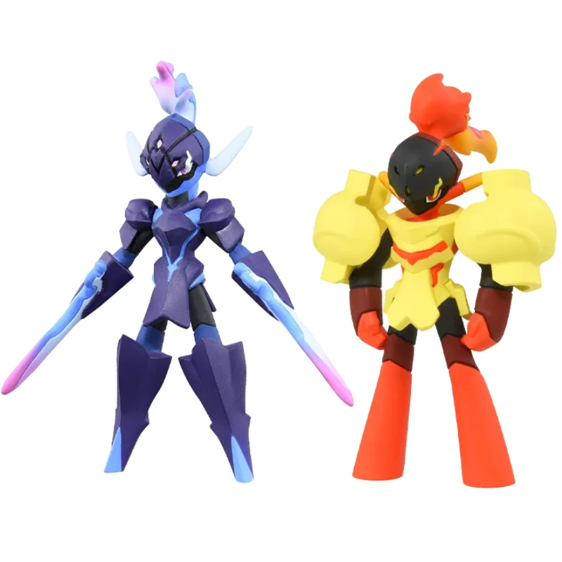 Las más nuevas figuras de Pokémon TOMY Skeledirge Meowscarada Quaquaval Charcadet Pokémon escarlata violeta Paldea región colección regalo