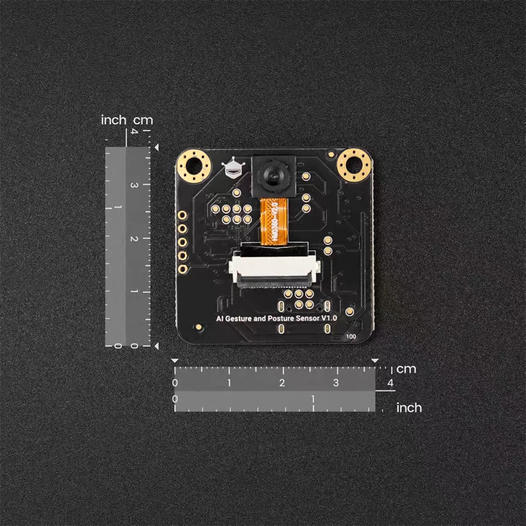 Sensor de Visión con IA de Gravedad, Reconocimiento de Gestos y Poses, Reconocimiento de Esqueleto Humano, IA Fuera de Línea, IA de Borde