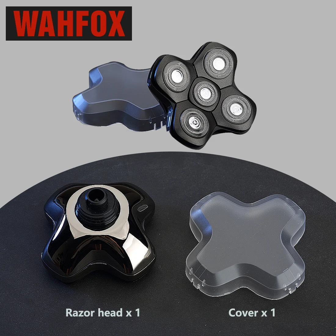 Cabezales de Repuesto WAHFOX para Afeitadora SKULL SHAVER PITBULL