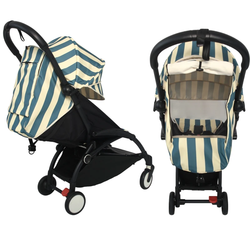175 °   3 unids/set accesorios de cochecito capucha, colchón y cojín de asiento para YOYO/YOYO2/YOYA Babytime 1:1 calidad dosel cubierta colchones