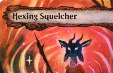 Tarjetas Proxy TCG de Alta Calidad LK23 Deflecting Swat Flare of Duplication Hexing Squelcher Goldspan Dragon (Núcleo Negro)