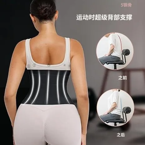 Cinturón de entrenamiento de cintura para adultos, tensor de cintura para mujeres, cinturón Abdominal moldeador de prenda, envoltura Triple, cinturón adelgazante para deportes de Yoga