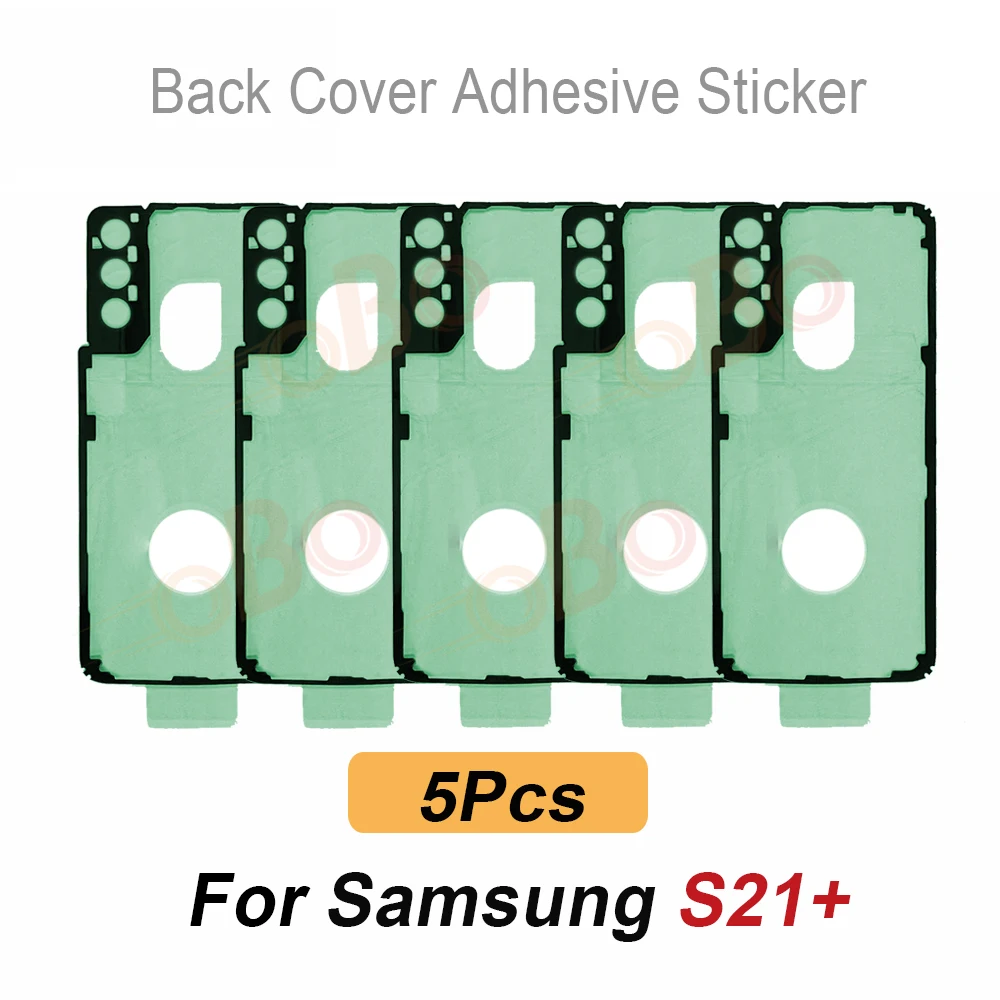 5 Adhesivos de Sellado Impermeables para la Cubierta Trasera del Samsung S20 S21 FE S22 Plus Ultra Series, Pegamento de Reparación para la Carcasa Trasera
