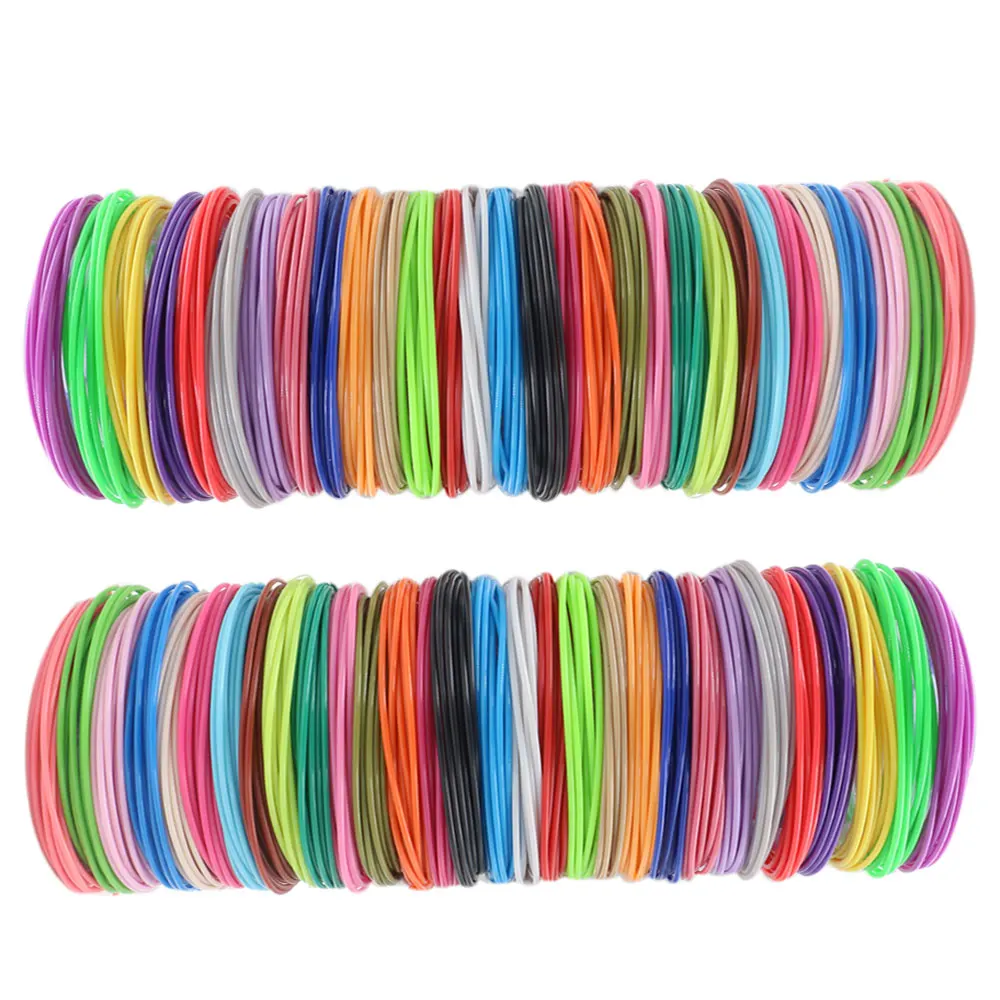 Filamento de bolígrafo 3D de seguridad inodoro de colores PLA, diámetro de 1,75mm, 20 colores para bolígrafo de impresión 3D, regalo creativo de cumpleaños y Navidad para niños