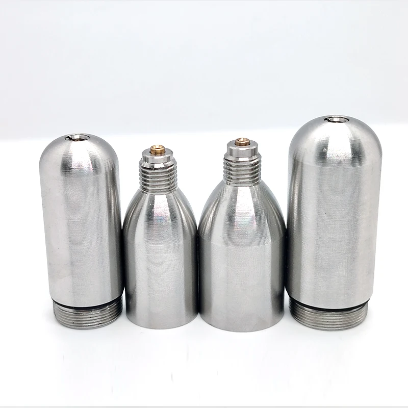 Nuevo Diseño Cartucho de CO2 sin Rosca 16G 12g Recargable para Bomba, Dispensador de Cerveza Casera, Máquina de Soda, Agua con Gas, Elaboración de Cerveza, Barril de Cerveza