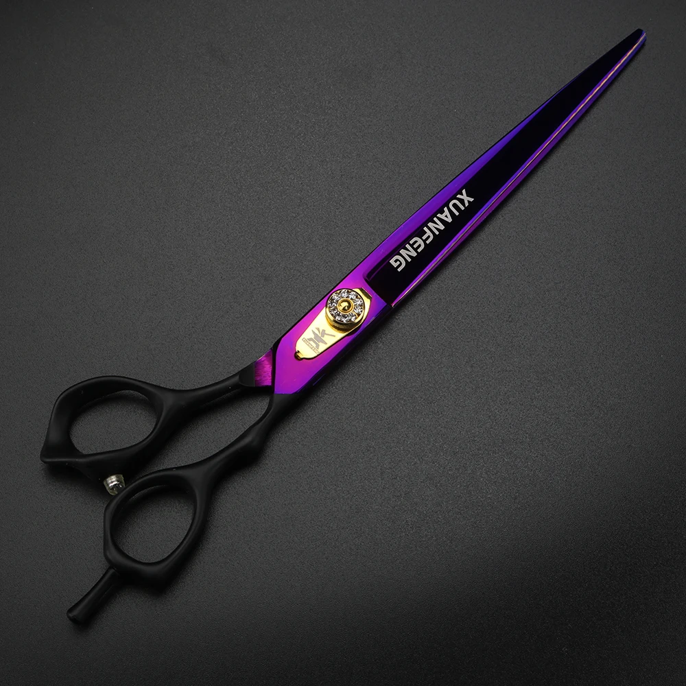 XUANFENG Tijeras para cortar cabello de 8 pulgadas JP440C Tijeras de peluquero de acero, adecuadas para mascotas