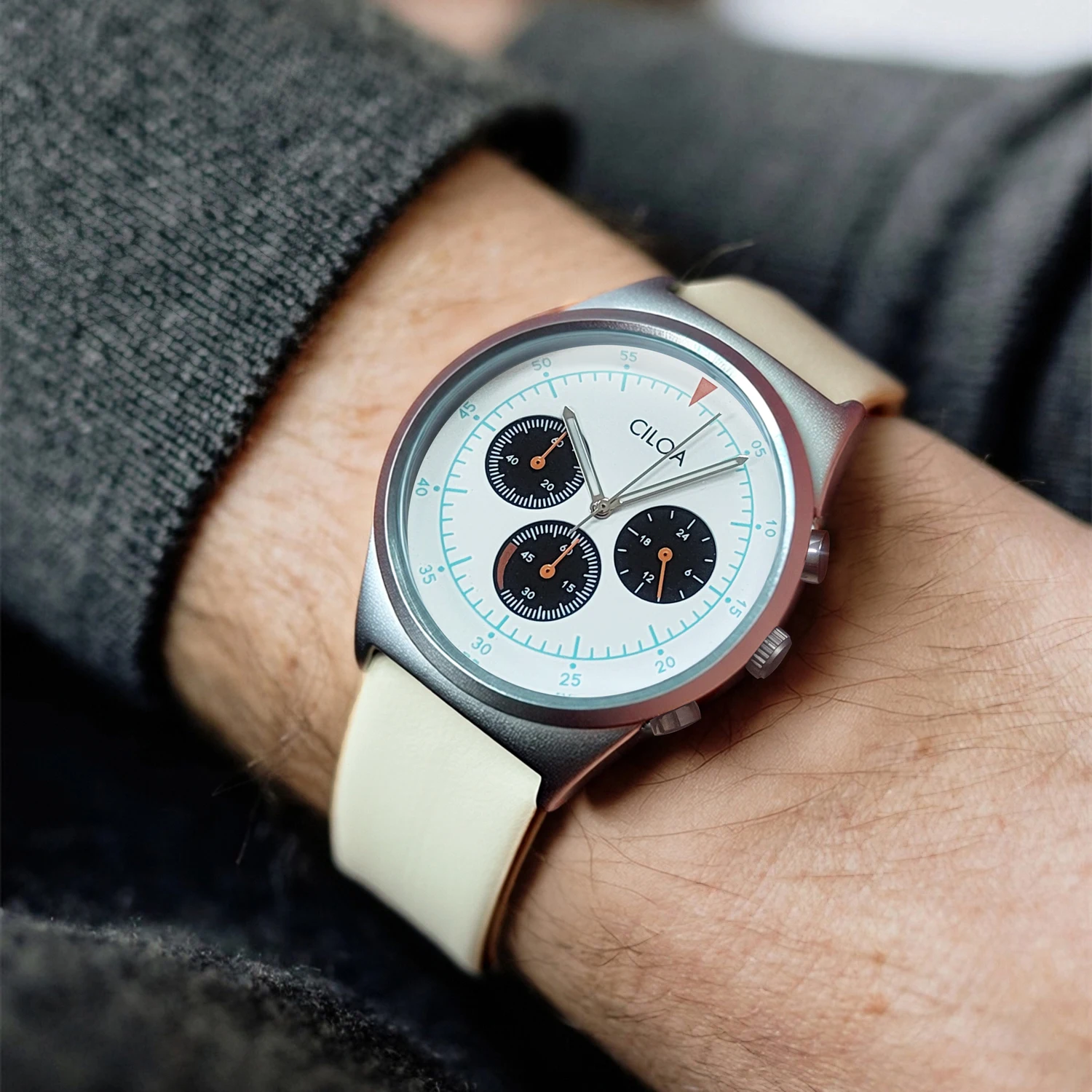 Reloj CILOA Nuevo y Sencillo para Hombre, Regalo de Lujo Ligero, Reloj de Cuarzo de Alta Calidad, Marca Original, Resistente al Agua
