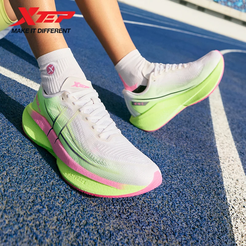 Xtep 360X 2,0 zapatillas de correr para mujer verano cómodo resistente al desgaste ligero entrenamiento de maratón zapatillas para correr 975218110044
