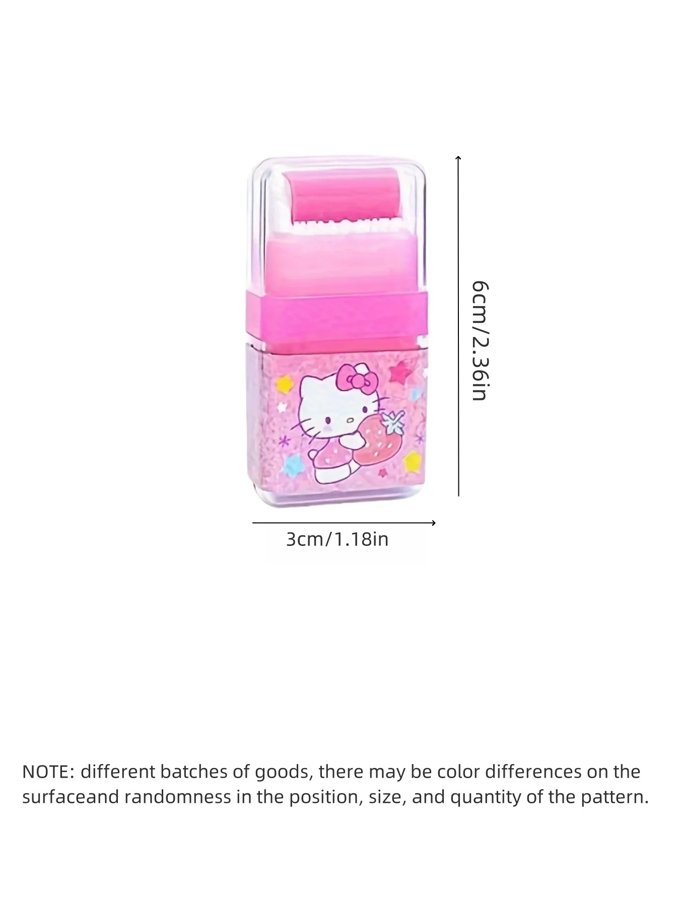 1 unidad de borrador creativo y lindo con imagen de dibujos animados de Hello My Melody, Kitty, Kuromi y Cinnamoroll